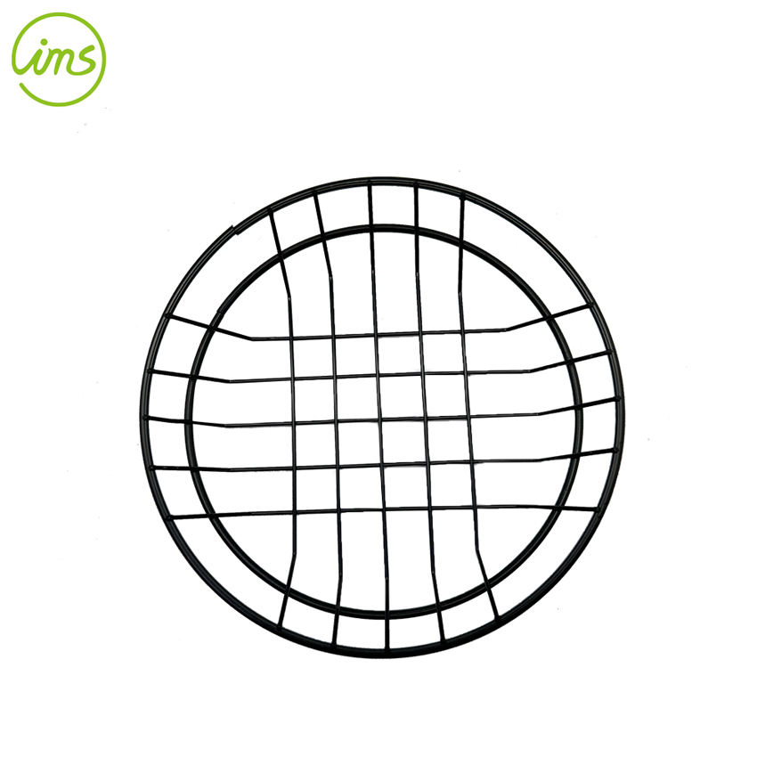 Round Black Wire Fruit Basket
